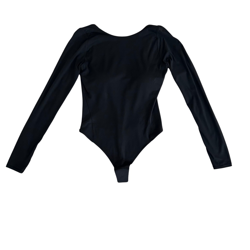 Lululemon Wundermost Ultra-Soft Nulu high neck Scoop-Back Long-Sleeve Bodysuit M